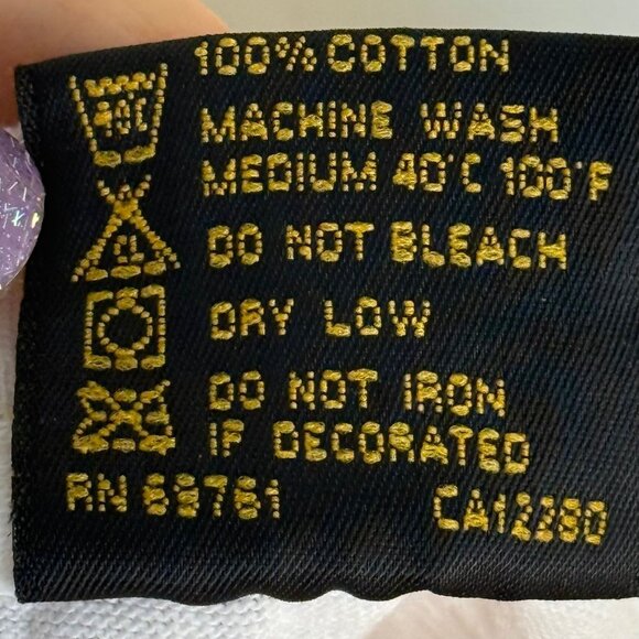 Vintage 1990s Rolling Stones Voodoo Lounge Concert T-Shirt 94-95 Tour Brockum XL - Picture 5 of 5